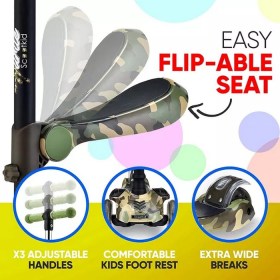 Hurtle ScootKid Camo 03